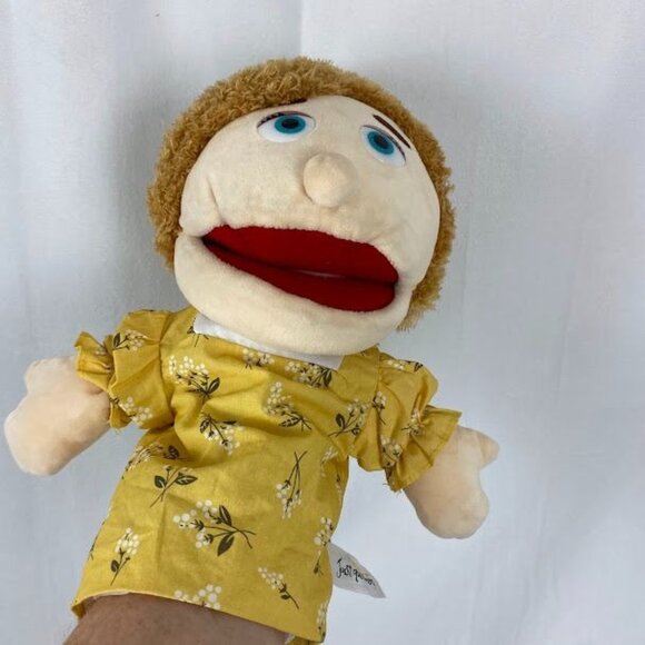 Just qinseen Mom hand Puppet 12" Play Pretend Child Toy. - Picture 3 of 4